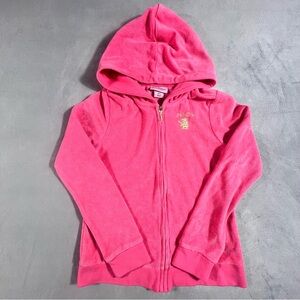 Girls Pink Juicy Couture Hoodie Size (8/10)